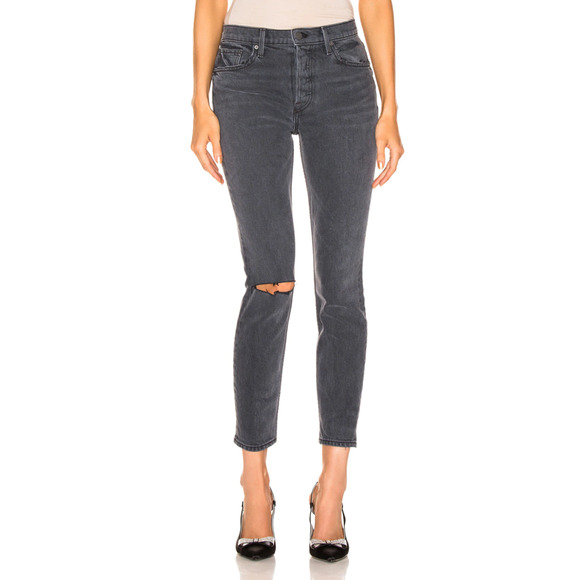 GRLFRND Karolina High Rise crop Jeans in Future Forever Women's Size 24 - Picture 1 of 10